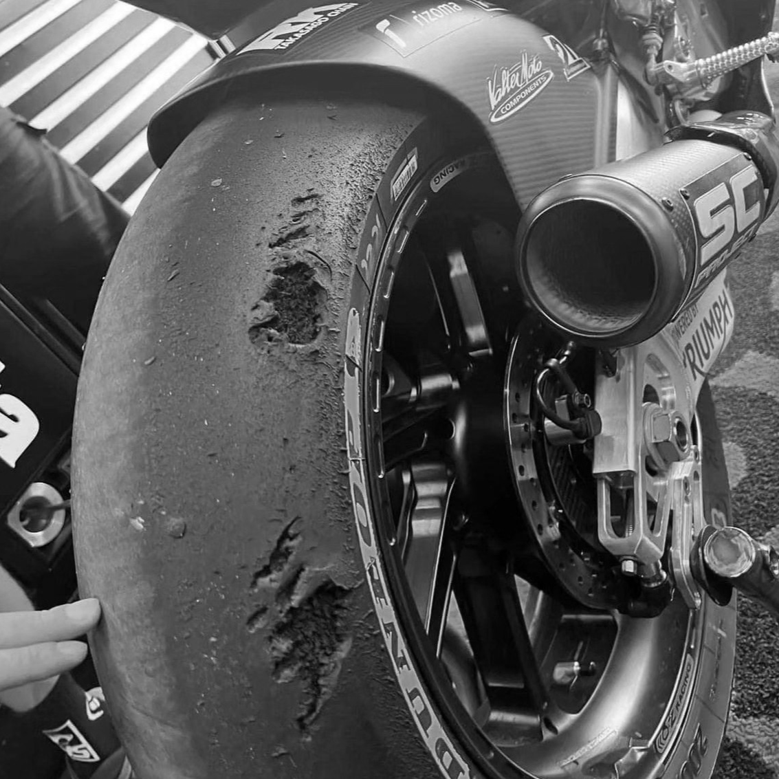 Motorcycle Tire Changes and Balancing