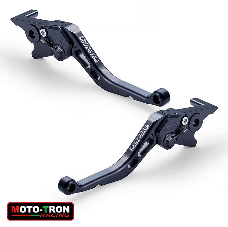 Motorcycle adjustable levers, brake, clutch, customizable, ergonomic, durable, lightweight, control, performance, racing.